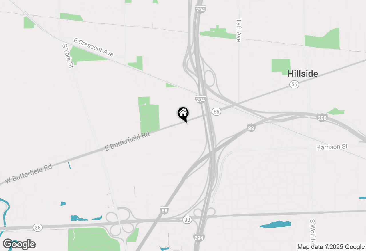 Map of 504 E Butterfield Road, Elmhurst, IL 60126