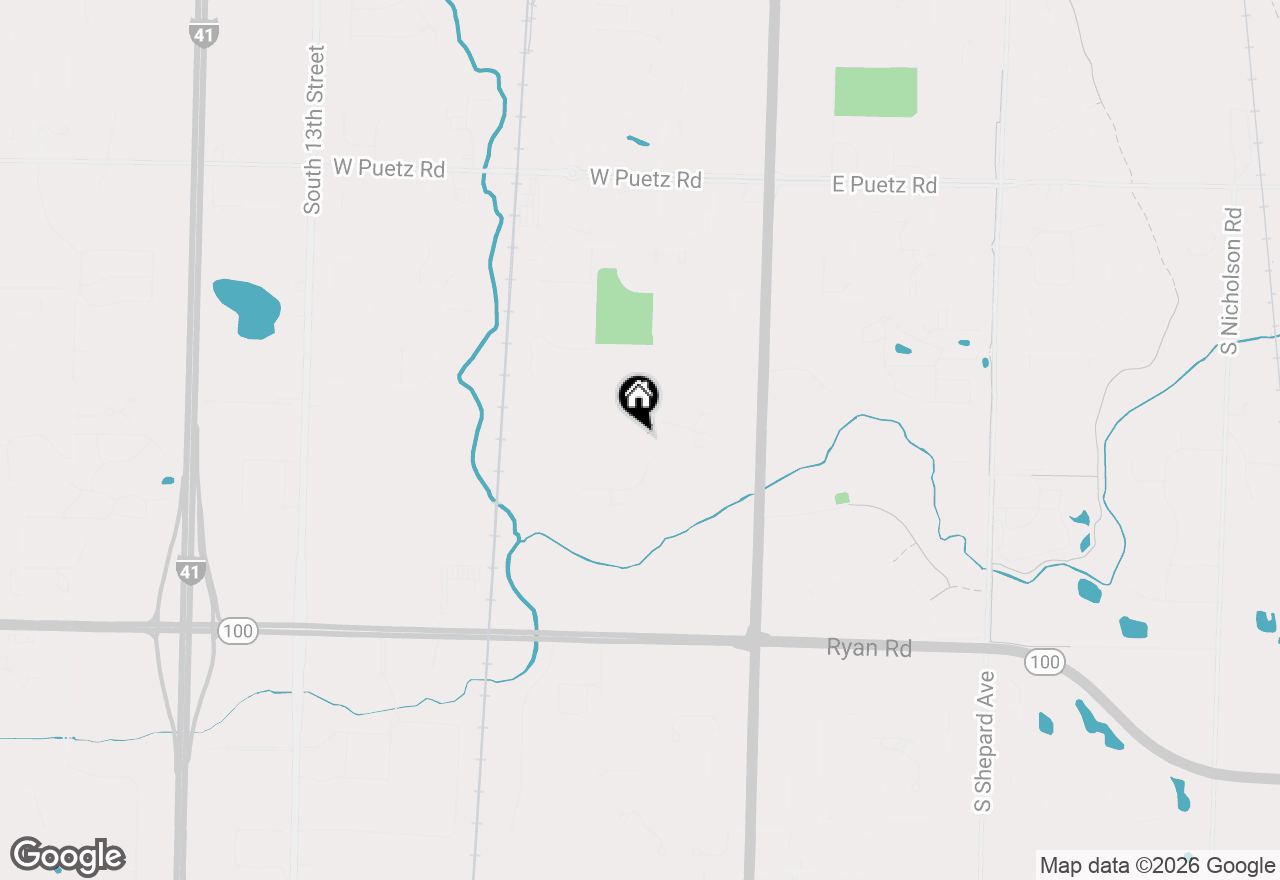 Map of 9151 S Aspen Dr #7, Oak Creek, WI 53154