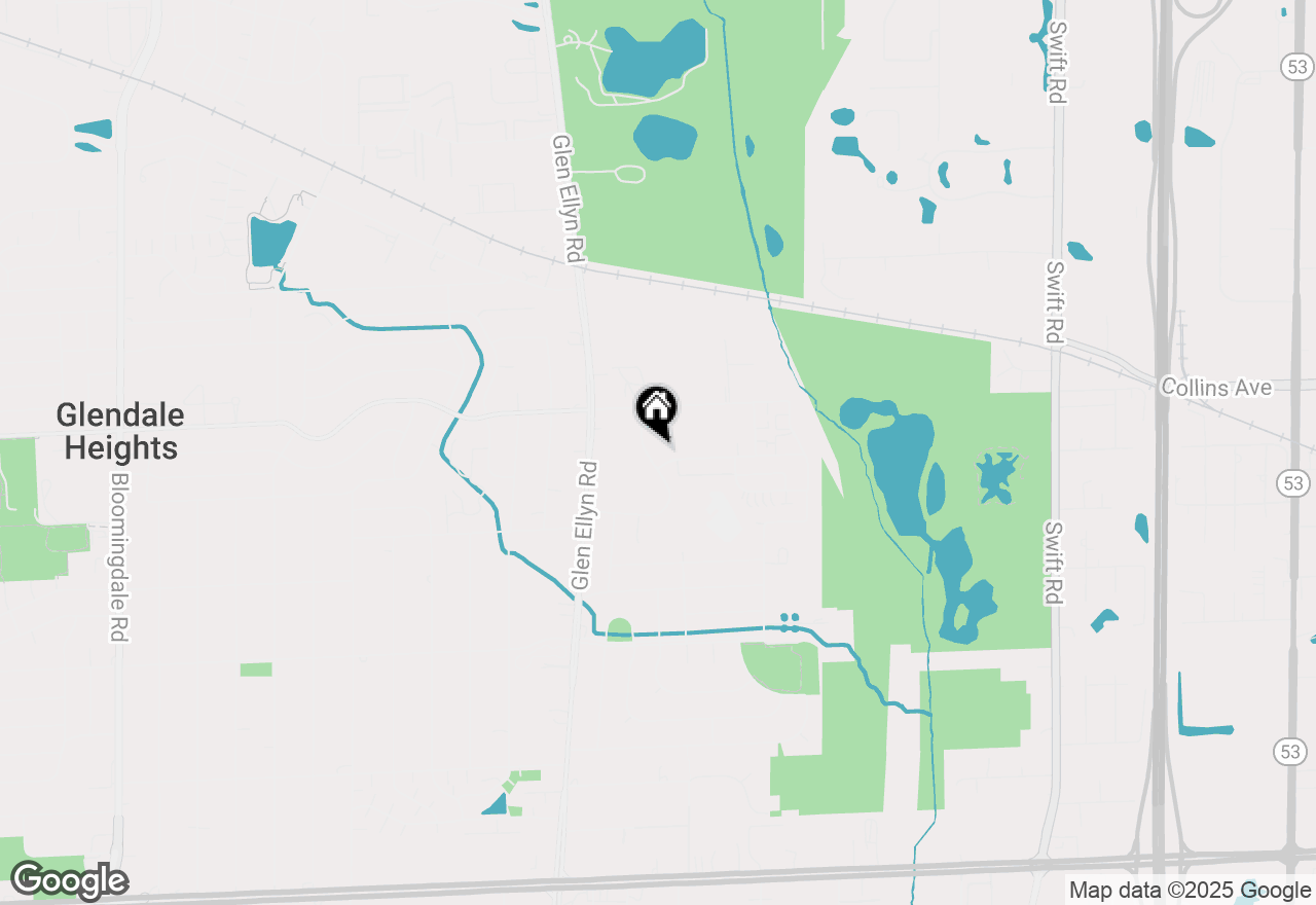 Map of 1557 Jill Court #110, Glendale Heights, IL 60139