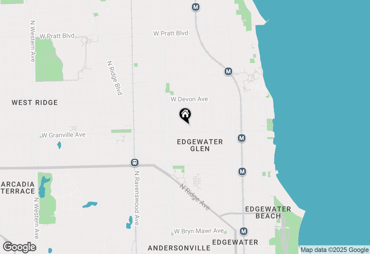 Map of 6217 N Greenview Avenue #2, Chicago, IL 60660