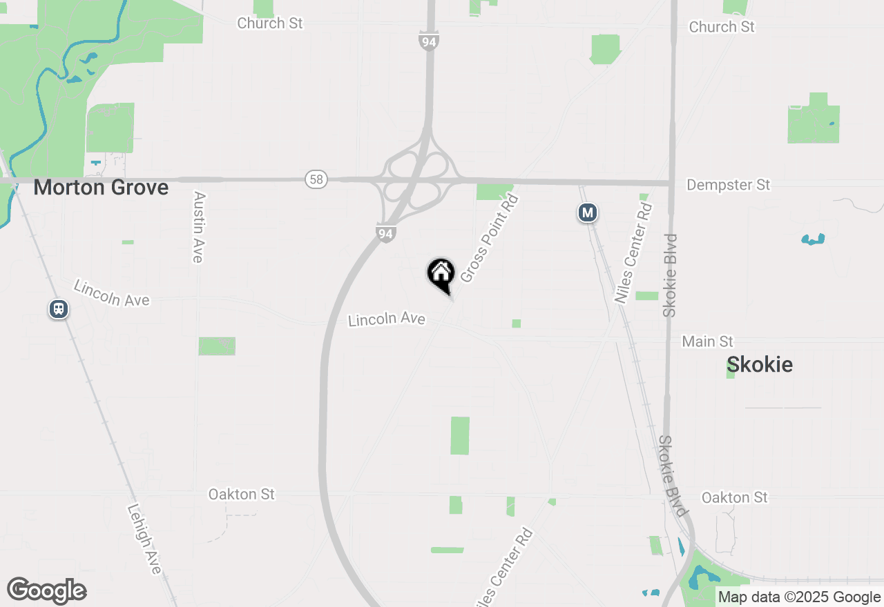Map of 8464 Gross Point Road, Skokie, IL 60077