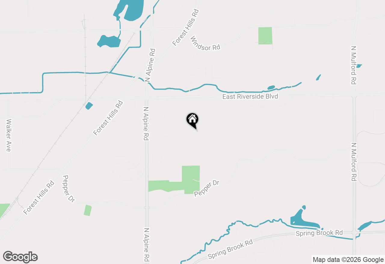 Map of 3722 Thyme Drive, Rockford, IL 61114