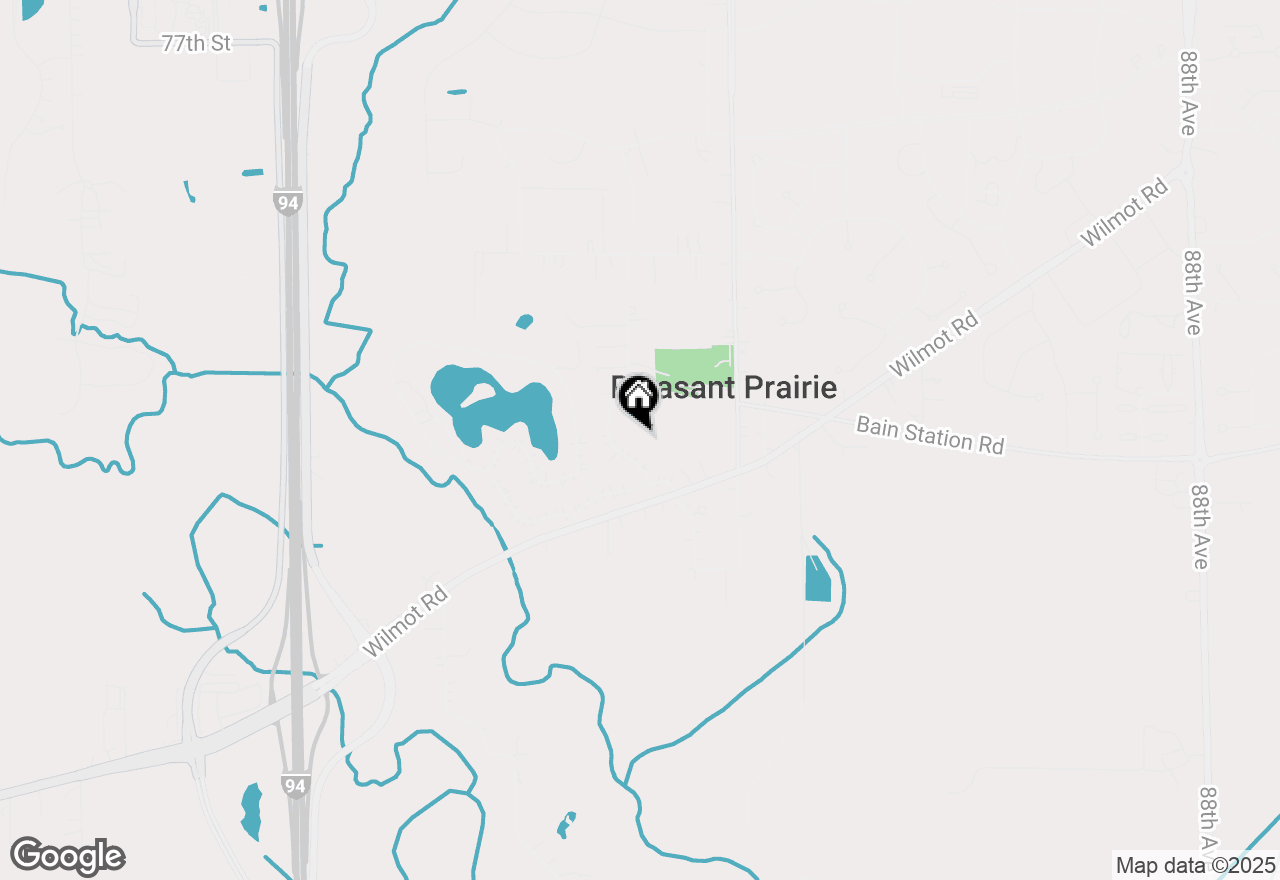 Map of 10701 84th Pl, Pleasant Prairie, WI 53158
