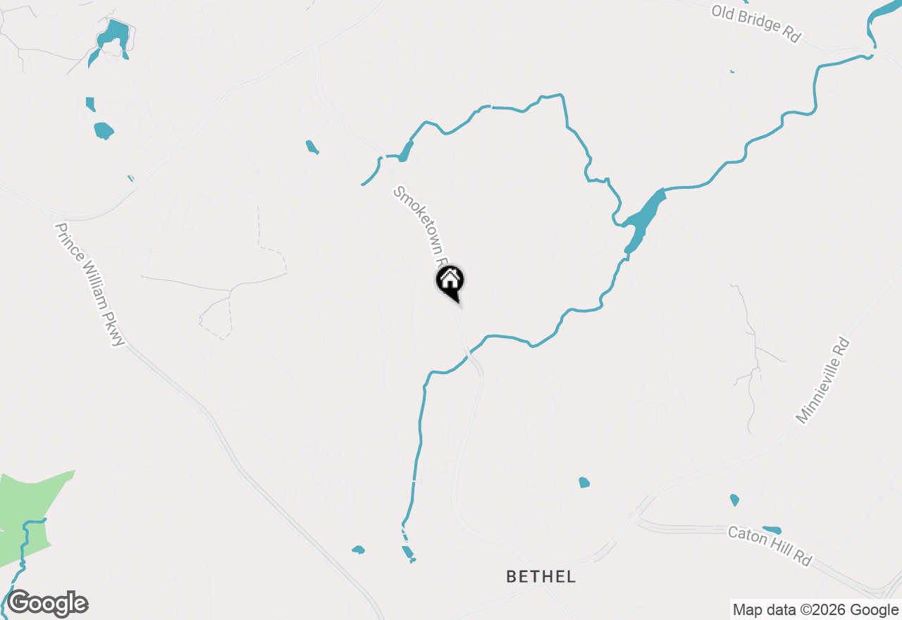Map of 13016 Smoketown Road, Woodbridge, VA 22192