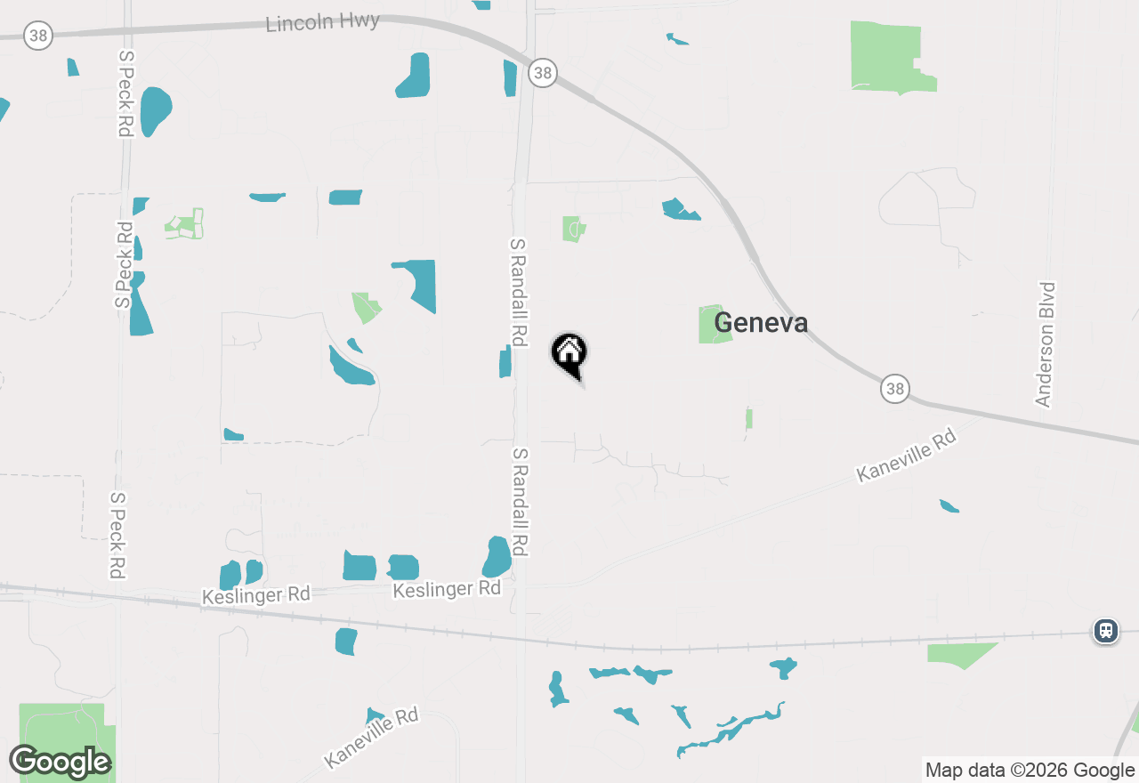 Map of 114 Wakefield Lane, Geneva, IL 60134