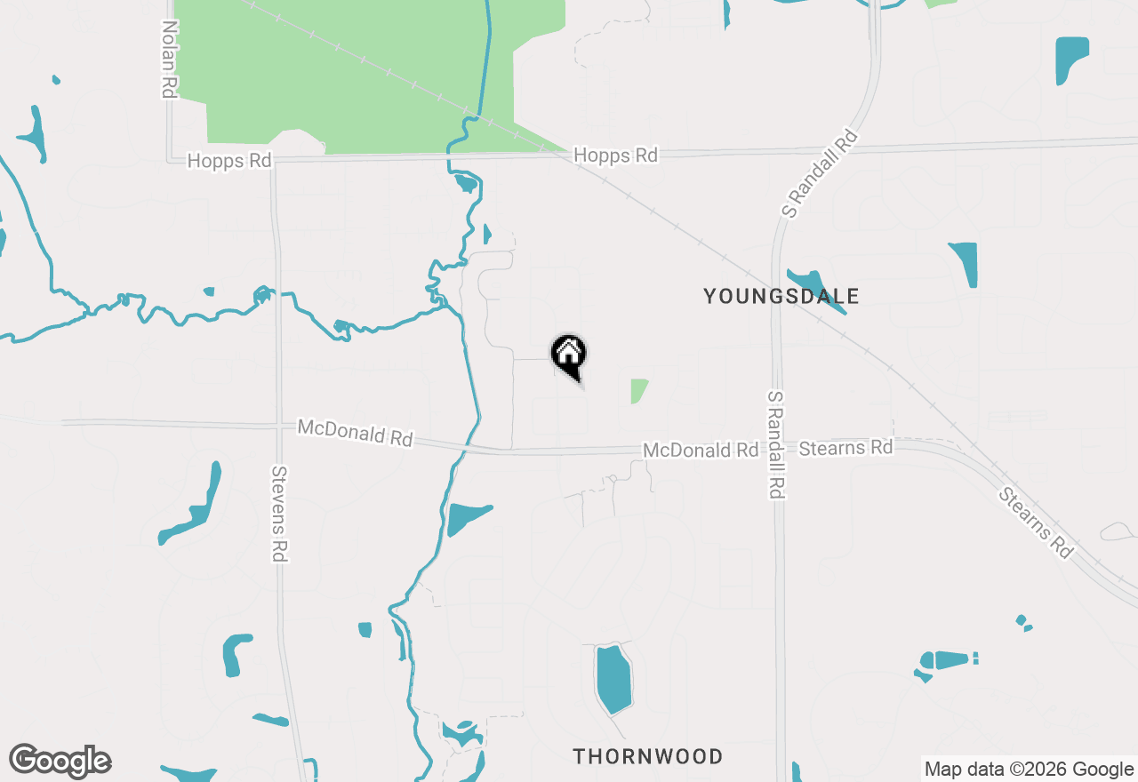Map of 3 E Ellington Court, South Elgin, IL 60177