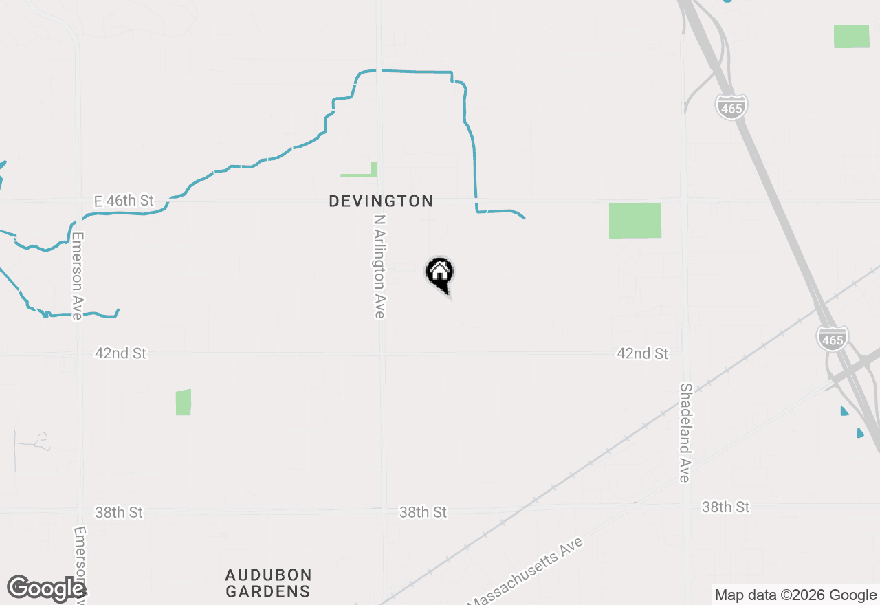 Map of 6142 Meadowlark Drive, Indianapolis, IN 46226