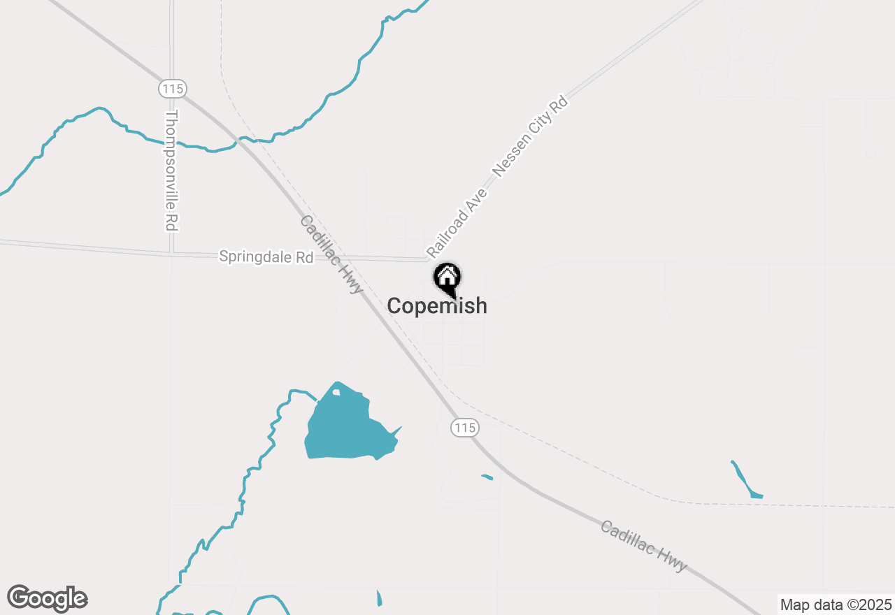 Map of 18827 Maple Street, Copemish, MI 49625