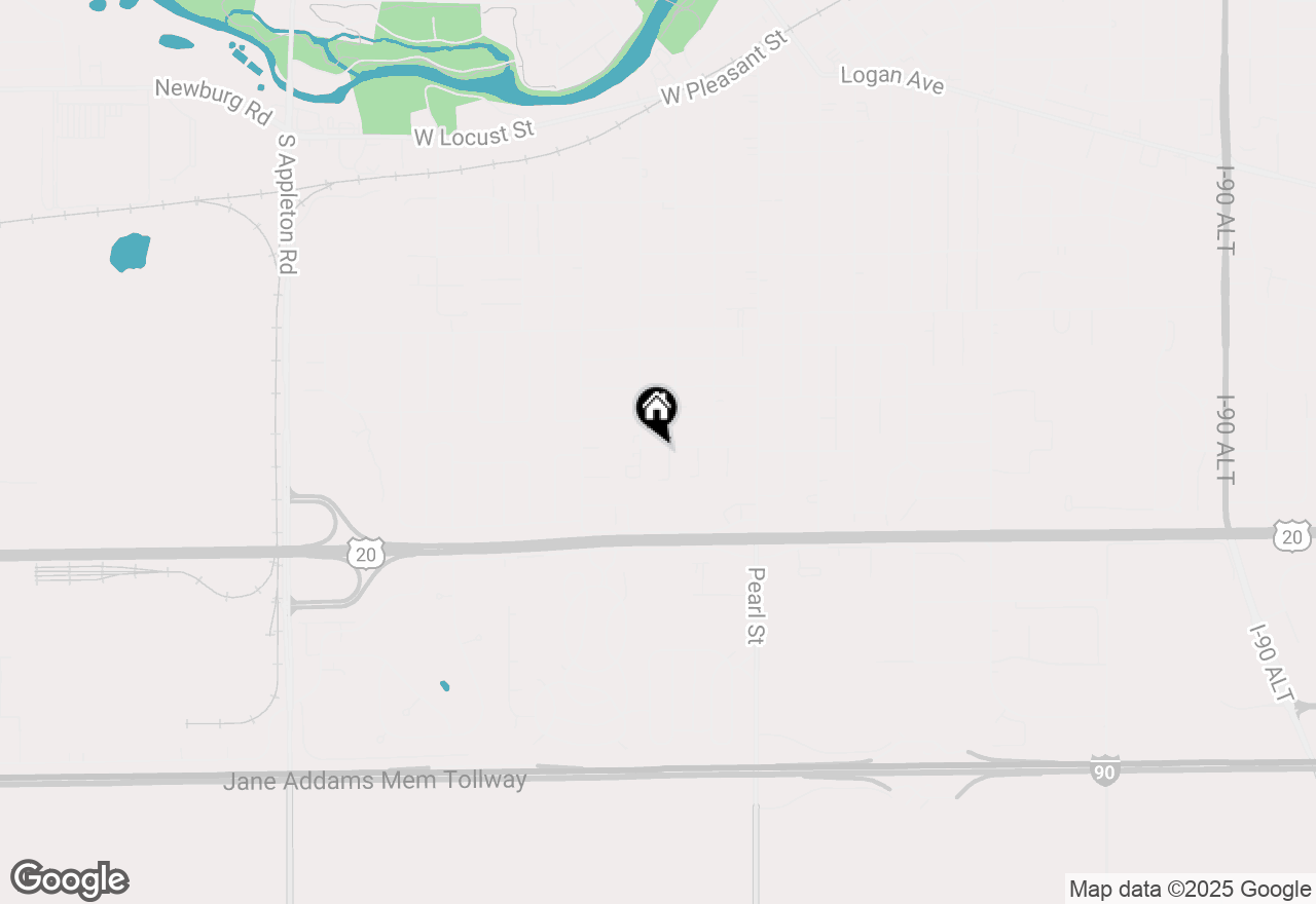 Map of 510 W 10th Street, Belvidere, IL 61008