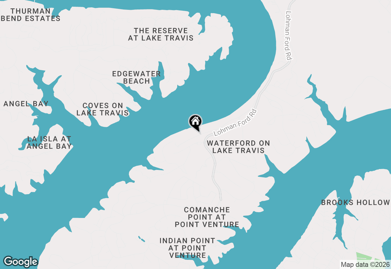 Map of 912 Watercliffe, Lago Vista, TX 78645