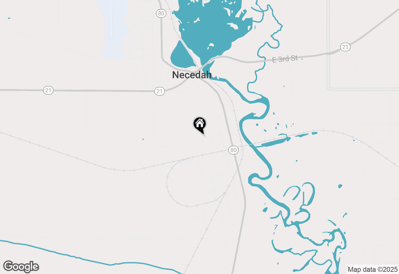 Map of 511 Weston Street, Necedah, WI 54646