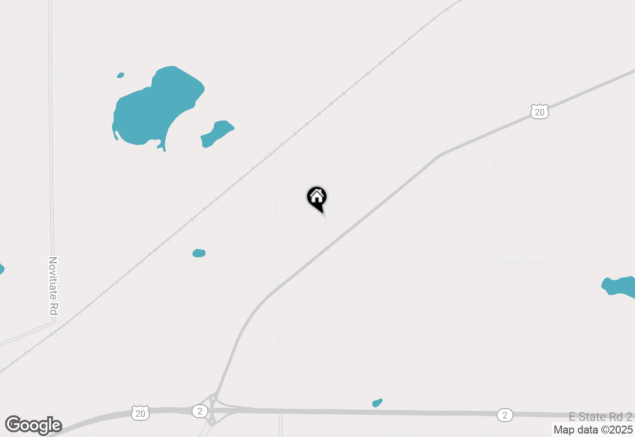 Map of 6202 E Bootjack Road, Rolling Prairie, IN 46371
