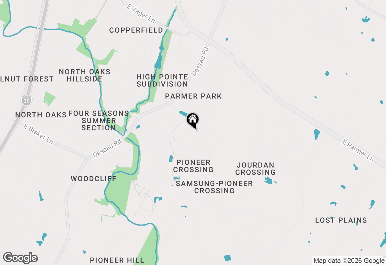Map of 11508 Gossamer Dr, Austin, TX 78754