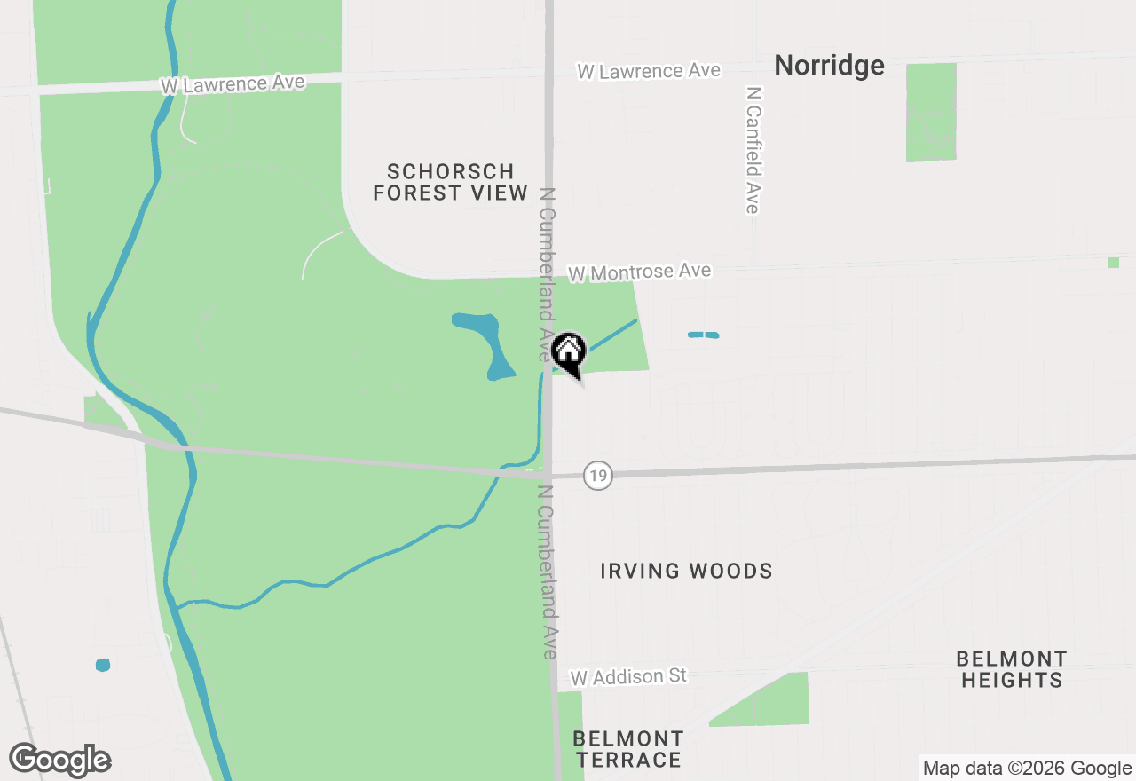 Map of 4142 N Pontiac Avenue, Chicago, IL 60634