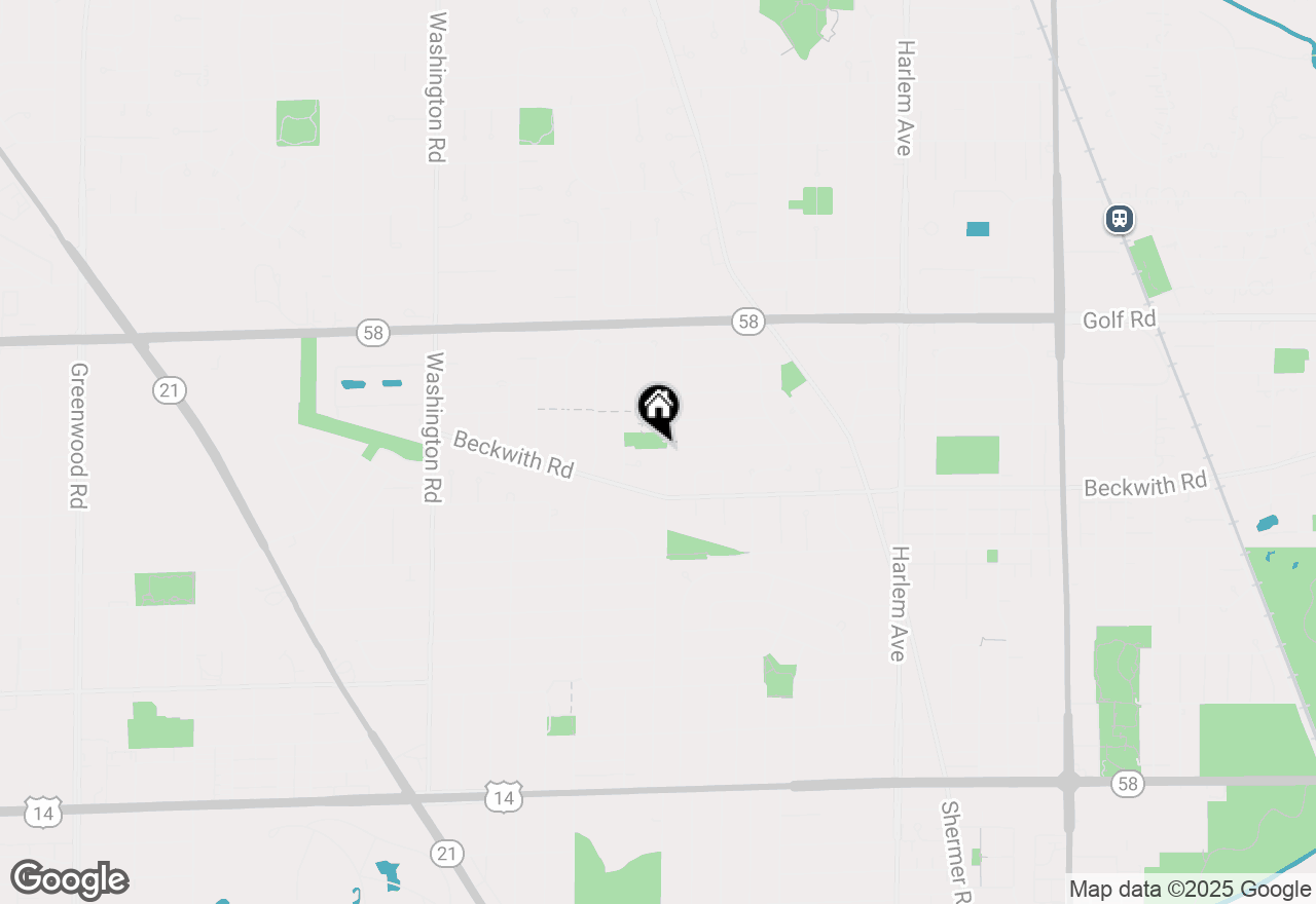 Map of 9342 Oriole Avenue, Morton Grove, IL 60053