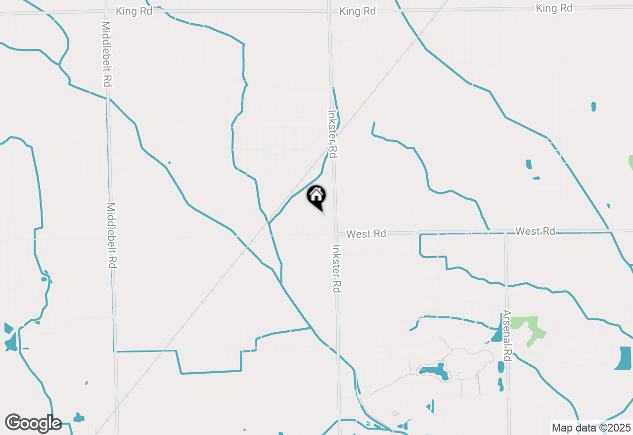 Map of 27520 West Road, New Boston, MI 48164