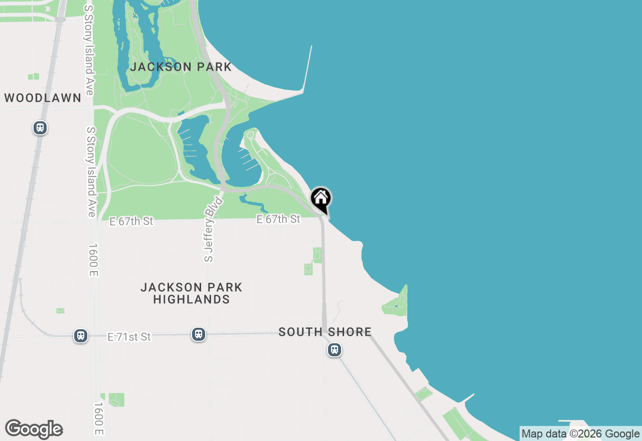 Map of 5300 S South Shore Drive #63, Chicago, IL 60615