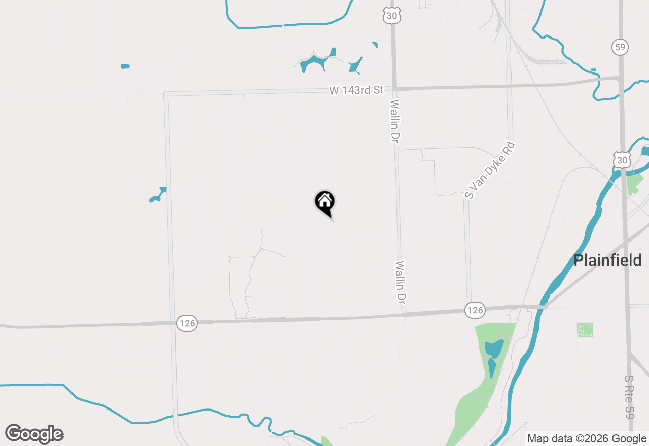 Map of 14731 Colonial Parkway, Plainfield, IL 60544
