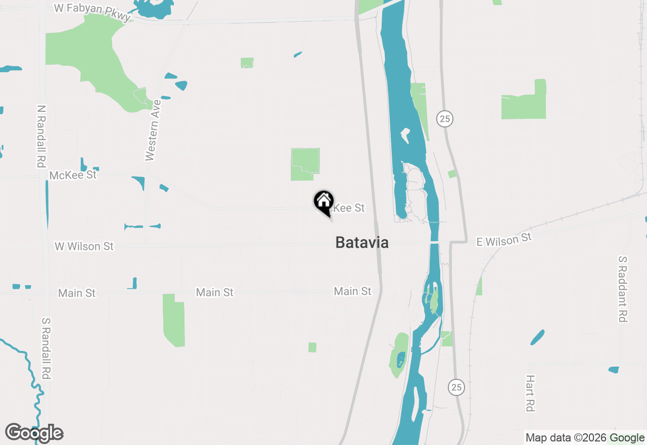 Map of 511 Houston Street, Batavia, IL 60510