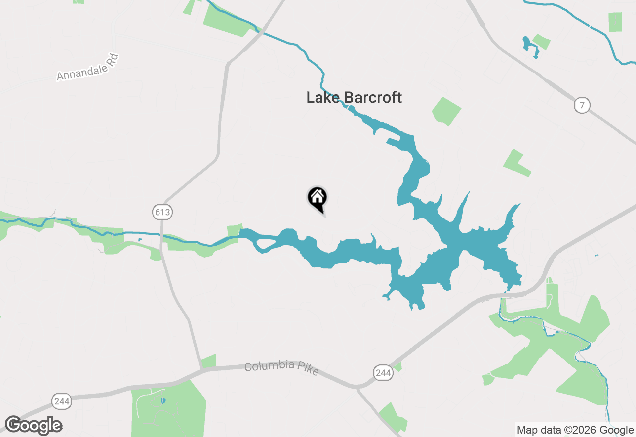 Map of 6419 Lyric Lane, Falls Church, VA 22044