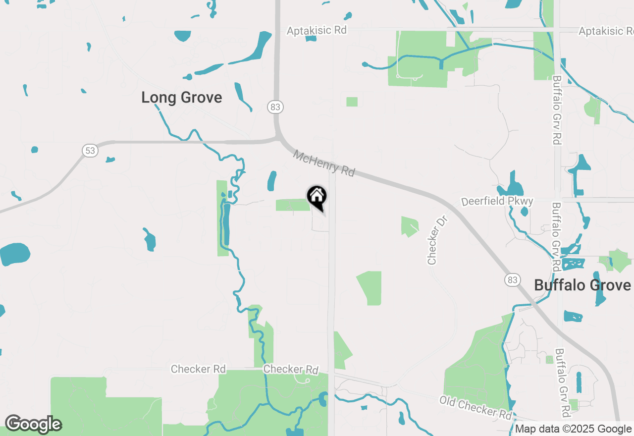 Map of 1067 Providence Lane #1067, Buffalo Grove, IL 60089