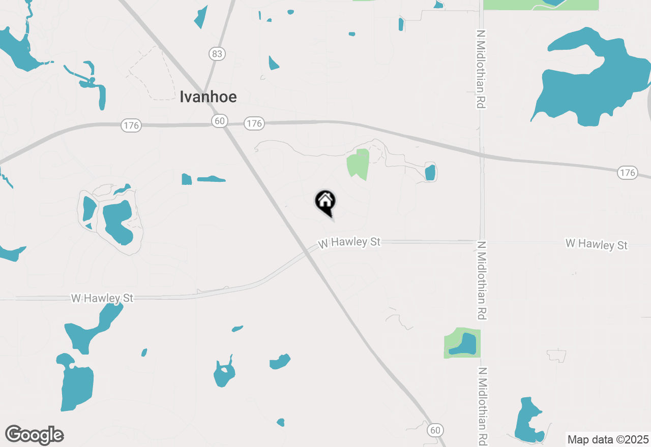 Map of 425 Kings Way, Mundelein, IL 60060