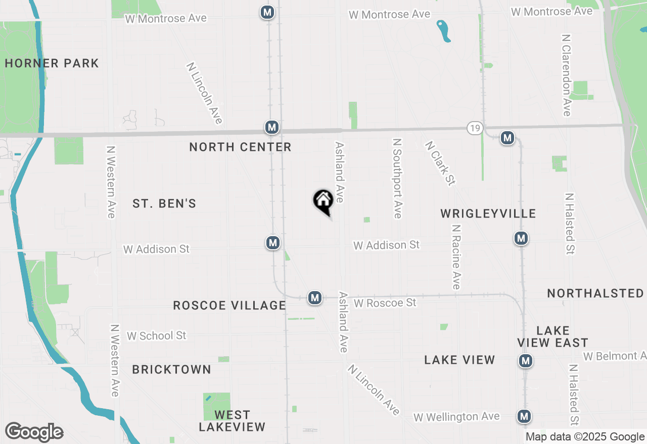 Map of 3652 N Marshfield Avenue, Chicago, IL 60613