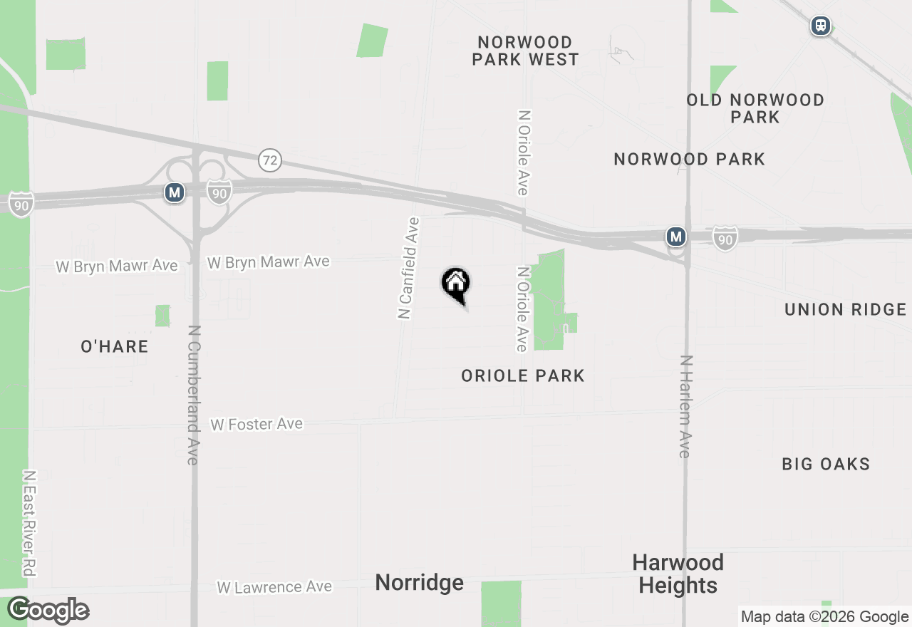 Map of 7738 W Rascher Avenue, Chicago, IL 60656