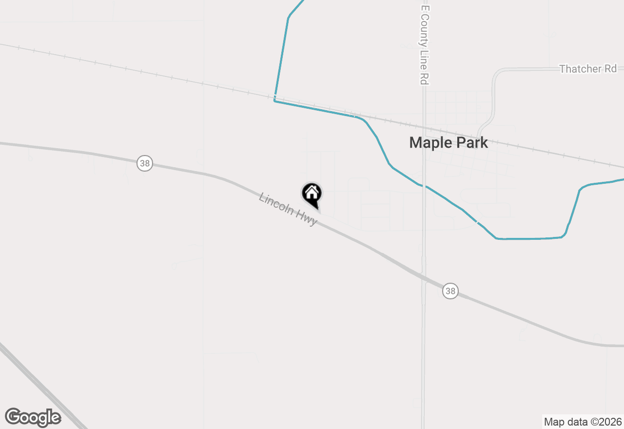 Map of 752 W. Ashton Drive, Maple Park, IL 60151