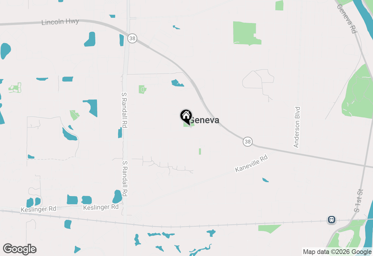 Map of 1919 Sheffield Lane, Geneva, IL 60134