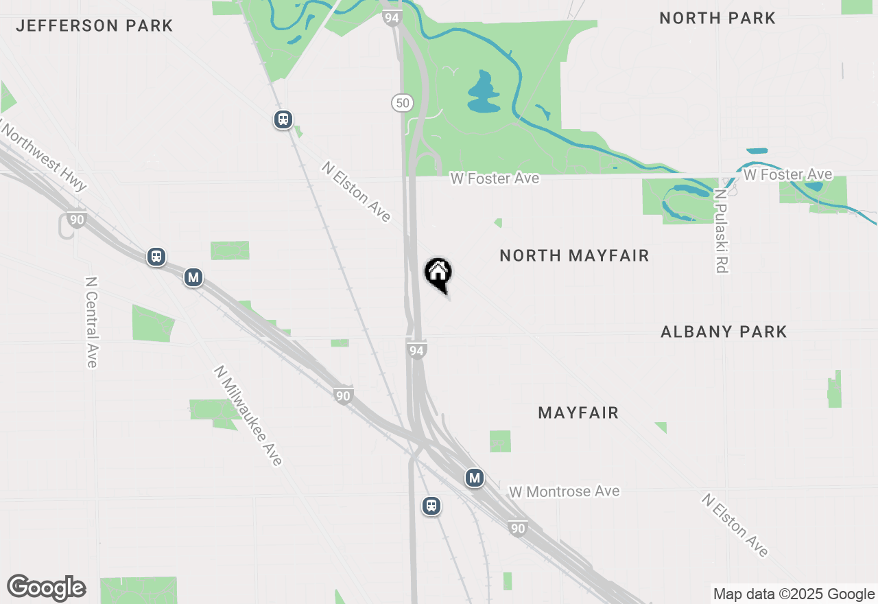 Map of 4871 N Kruger Avenue, Chicago, IL 60630