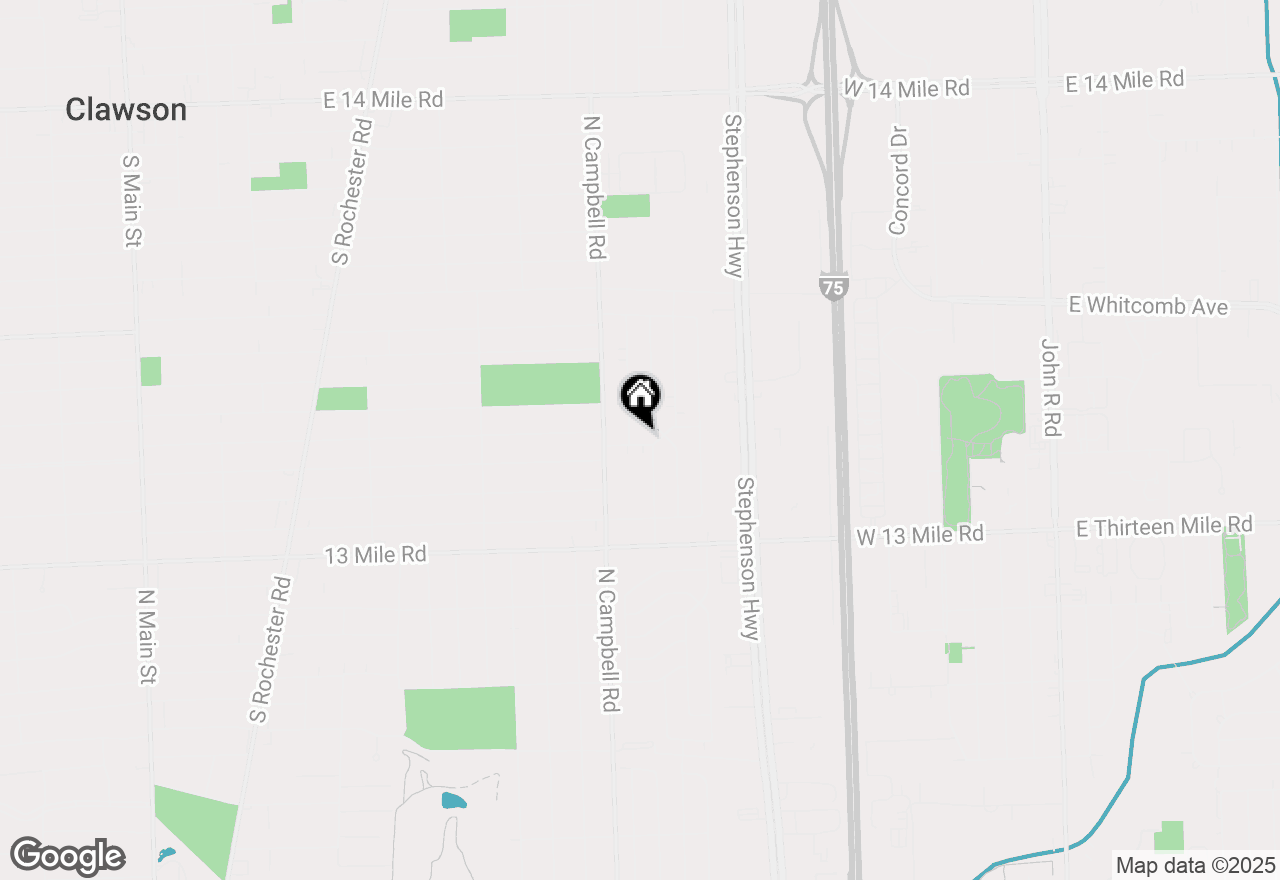 Map of 1818 Englewood Avenue, Madison Heights, MI 48071