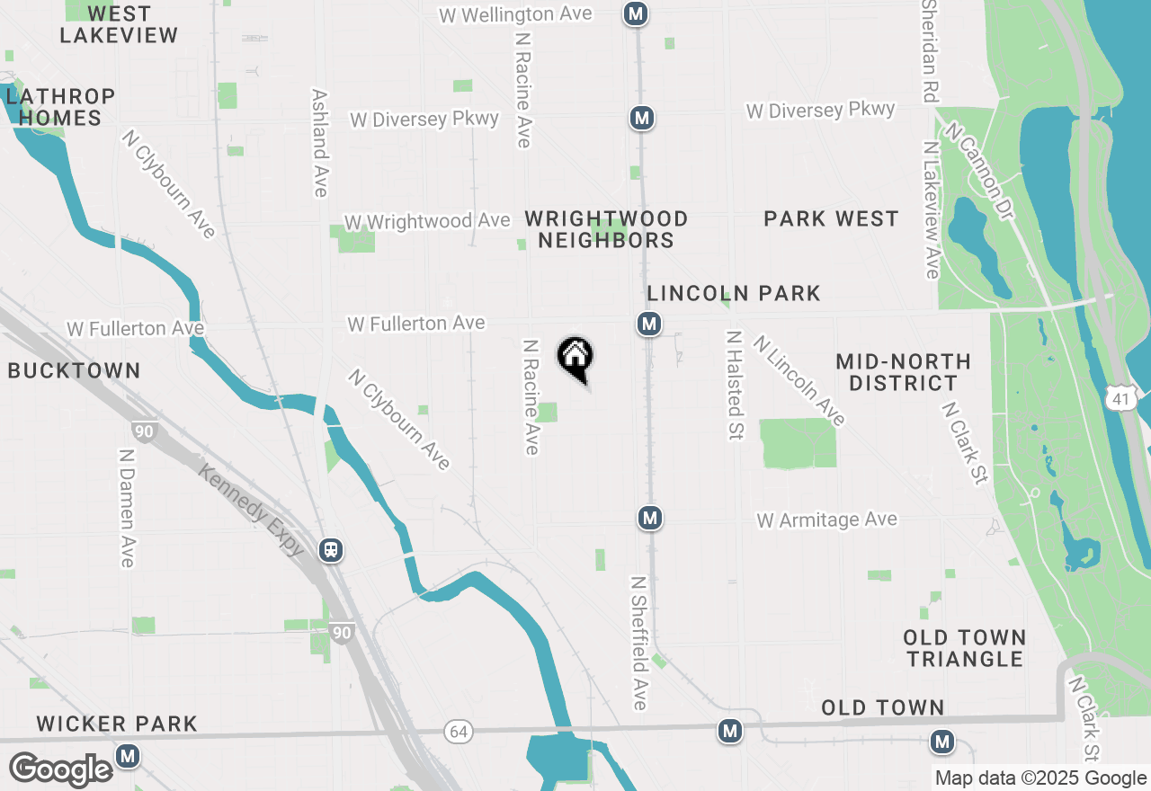 Map of 2232 N Seminary #CHSE, Chicago, IL 60614