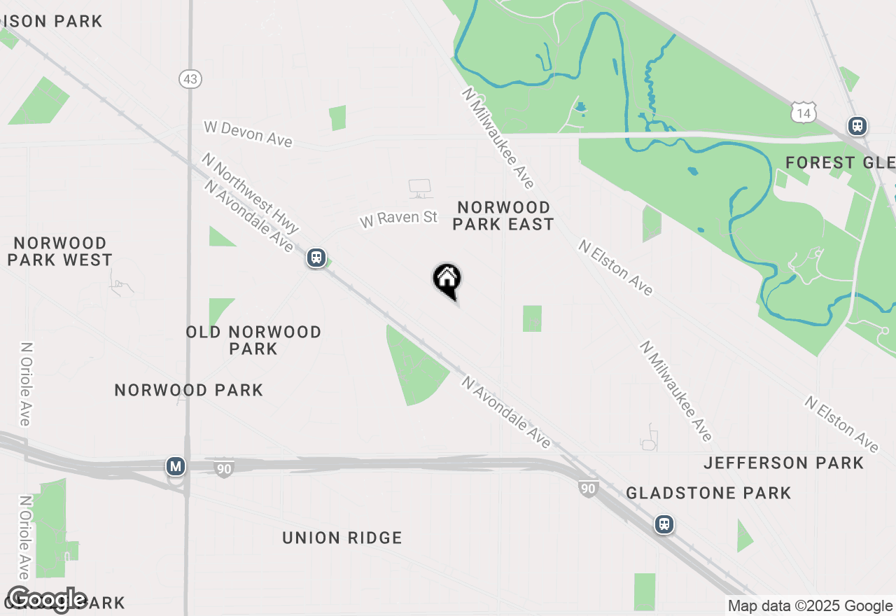 Map of 5921 N Navarre Avenue, Chicago, IL 60631