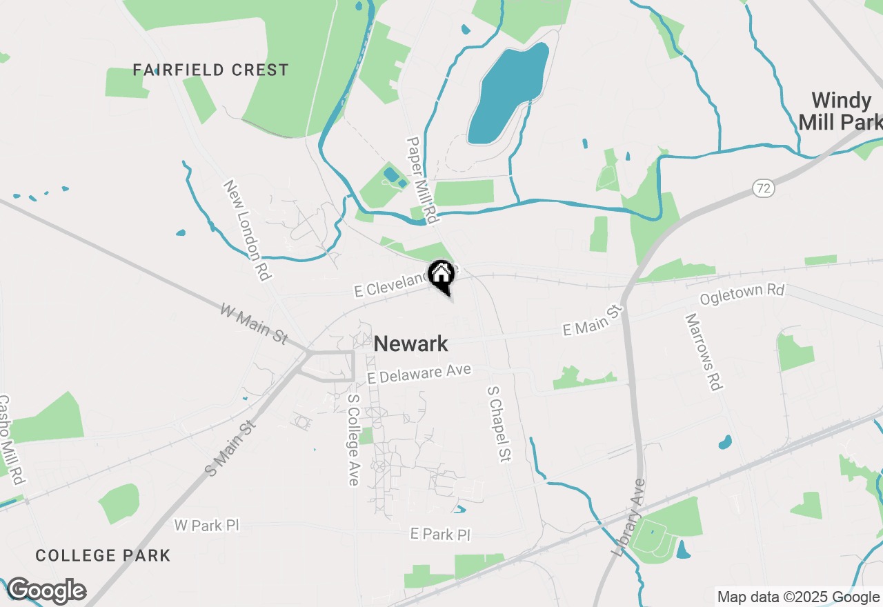 Map of 11 New Street #6A, Newark, DE 19711