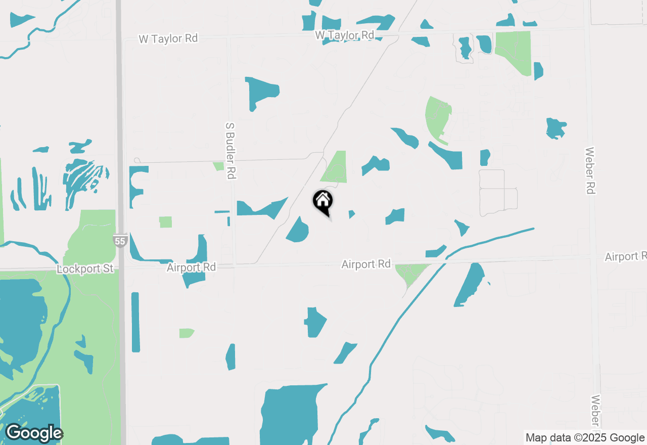 Map of 318 Richfield Trail, Romeoville, IL 60446