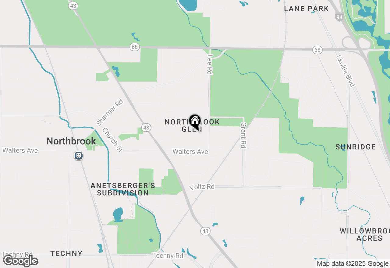 Map of 1311 Wendy Drive, Northbrook, IL 60062