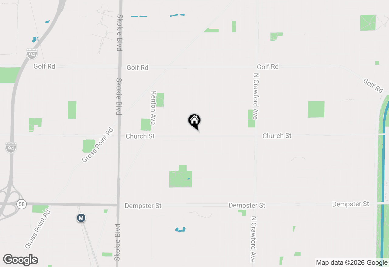 Map of 9200 Lowell Avenue, Skokie, IL 60076