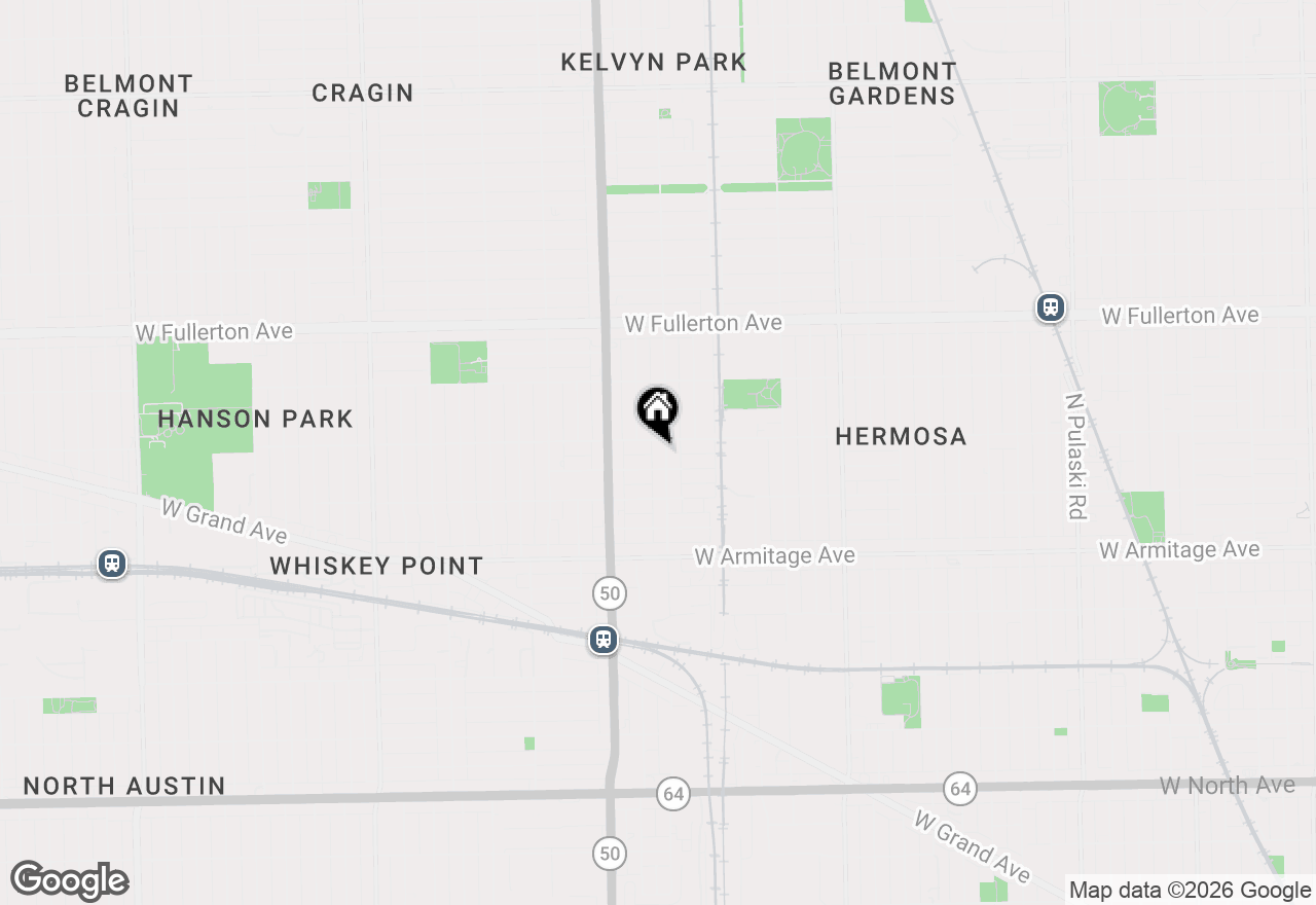 Map of 2146 N Kilpatrick Avenue, Chicago, IL 60639