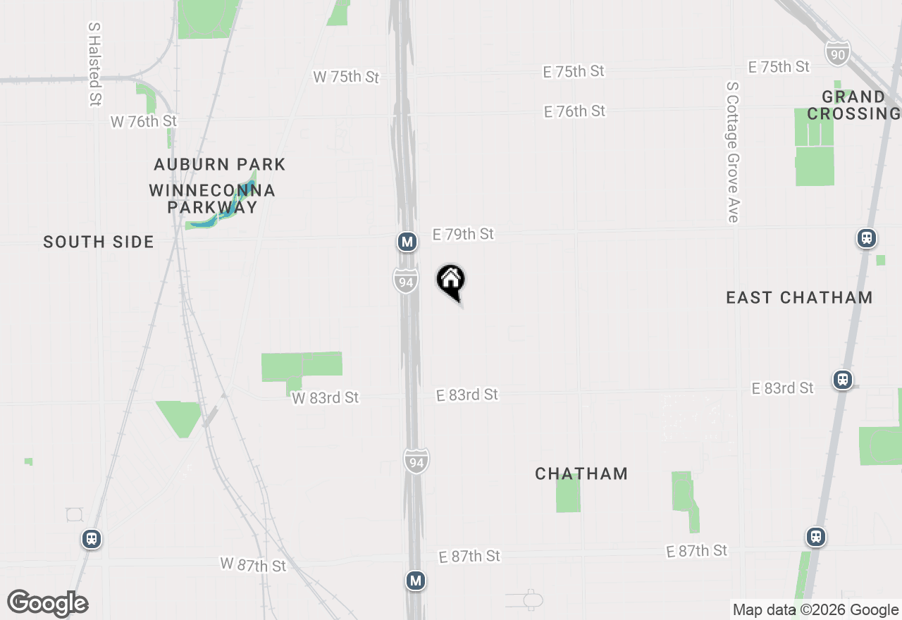 Map of 8055 S Wabash Avenue, Chicago, IL 60619