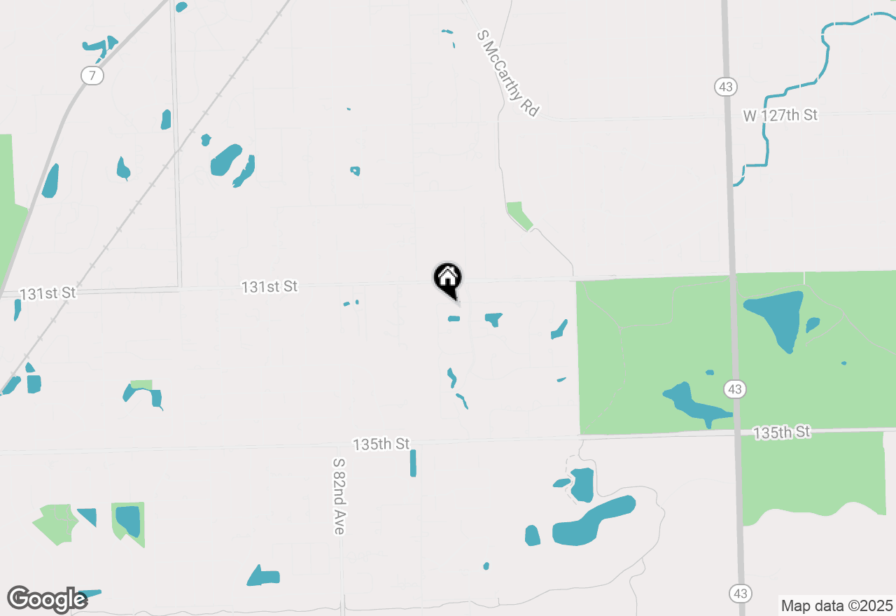 Map of 7933 W Golf Drive #1B, Palos Heights, IL 60463