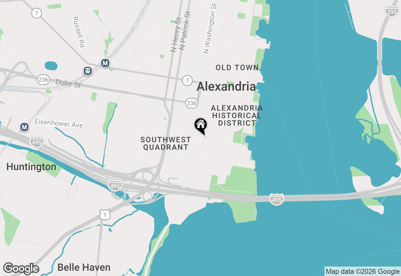 Map of 620 S Saint Asaph Street, Alexandria, VA 22314
