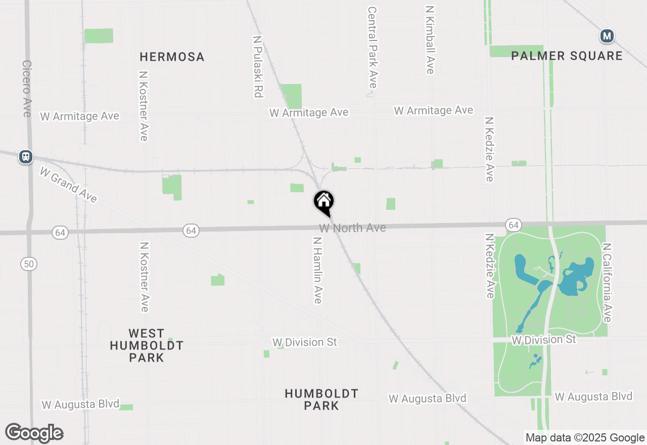 Map of 3754 W North Avenue, Chicago, IL 60647