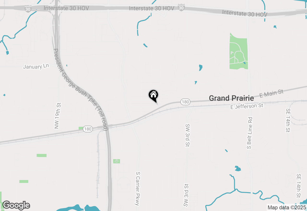 Map of 630 Dalworth Street, Grand Prairie, TX 75050