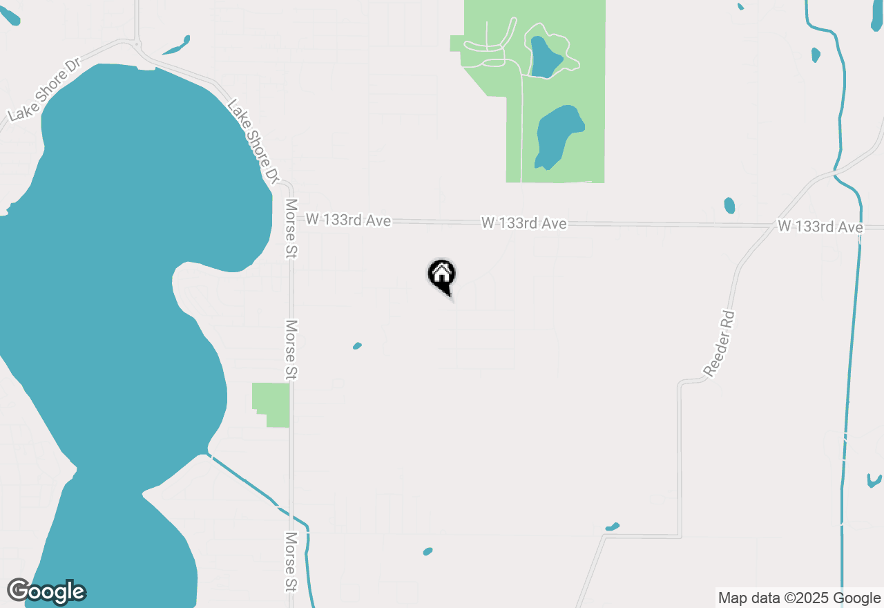 Map of 6322 W 135th Avenue, Cedar Lake, IN 46303