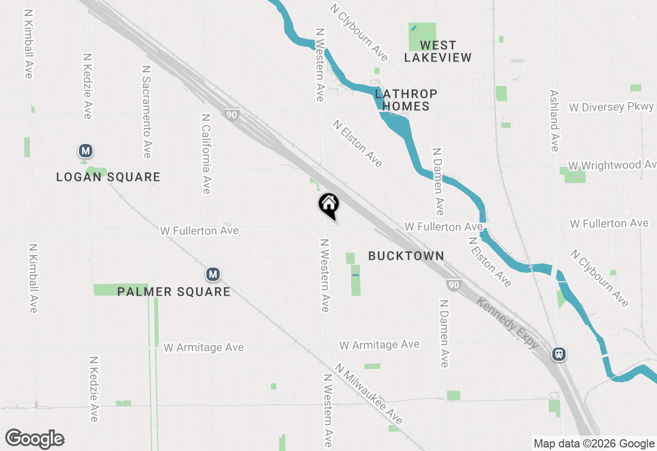 Map of 2401 N Western Avenue, Chicago, IL 60647