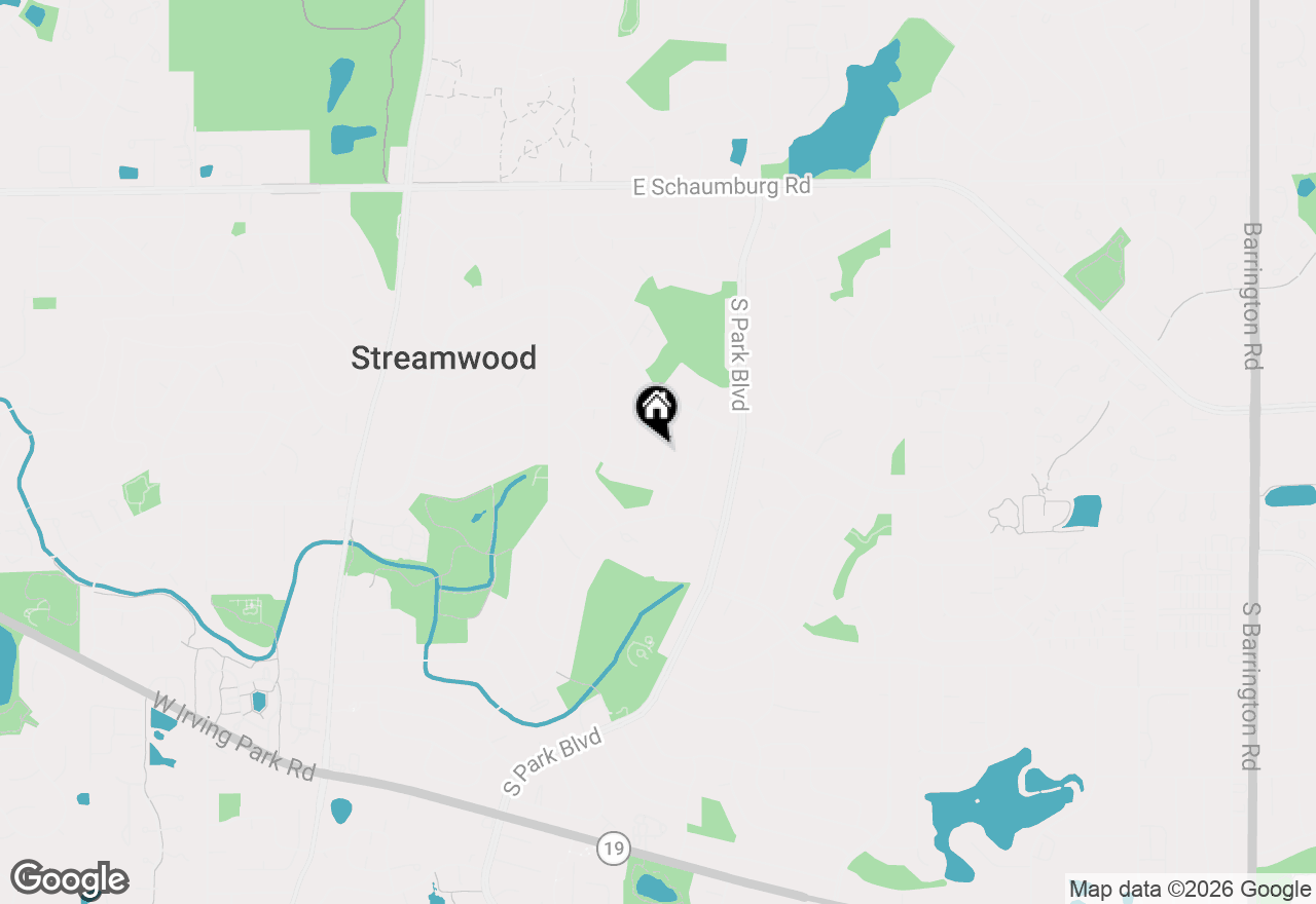 Map of 416 Concord Drive, Streamwood, IL 60107