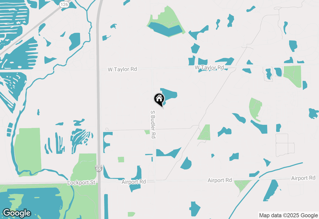 Map of 1884 Shore Line Court, Romeoville, IL 60446