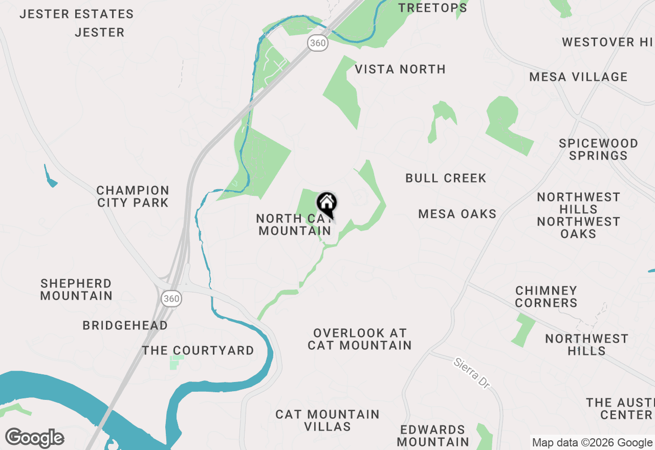 Map of 4906 Bob Cat Run, Austin, TX 78731