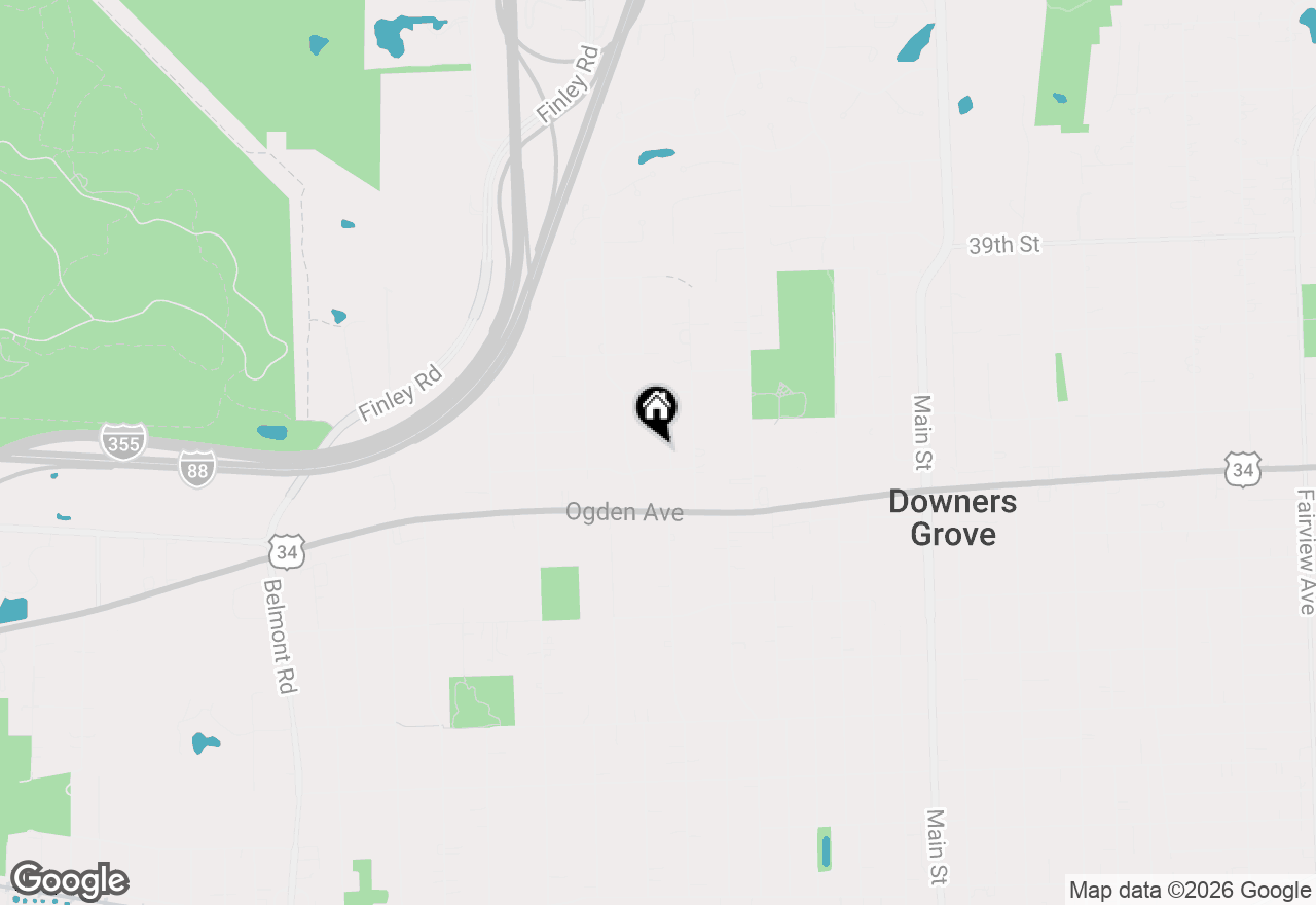 Map of 4218 Seeley Avenue, Downers Grove, IL 60515
